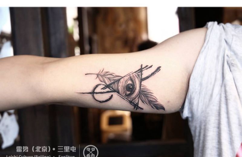 eye纹身图片