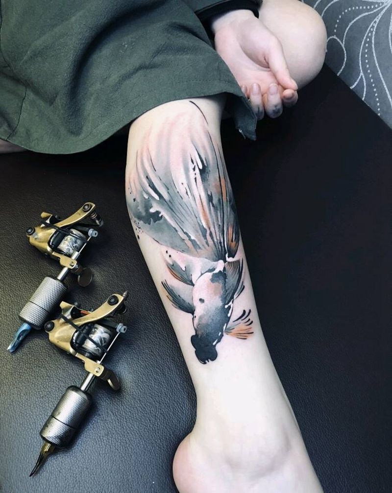 小鱼儿纹身图片