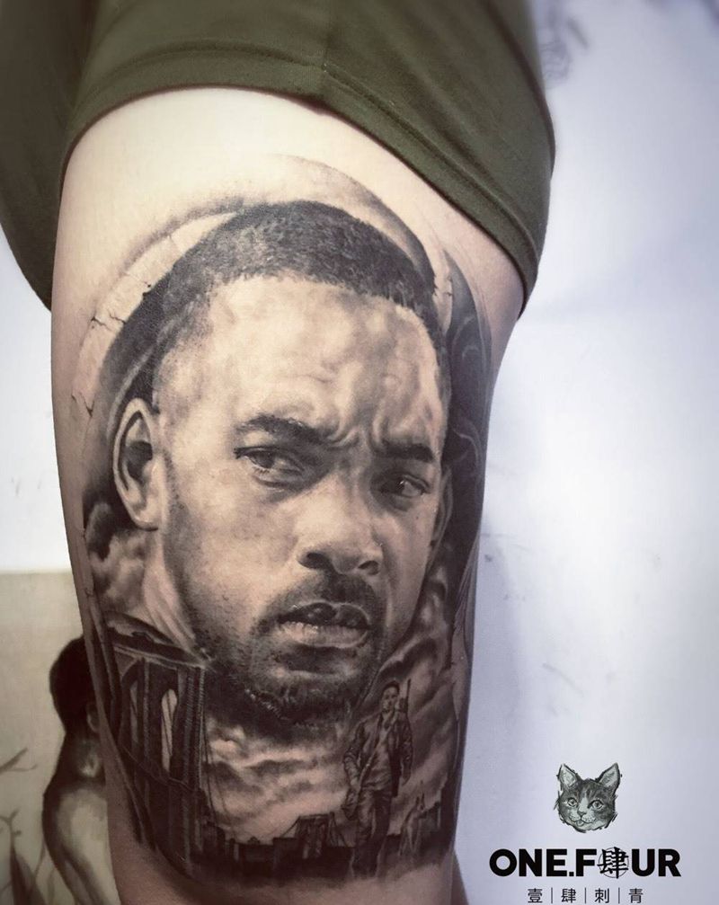 我是传奇纹身图片