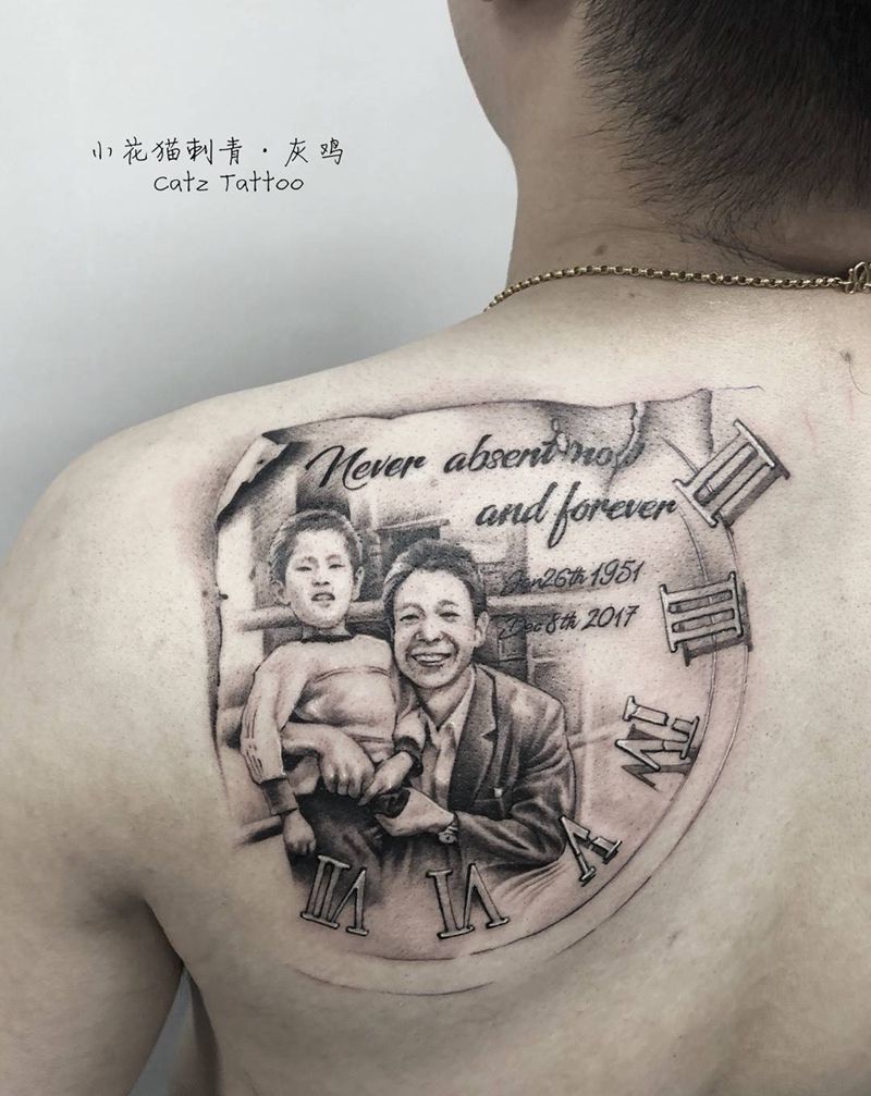 老照片纹身图片