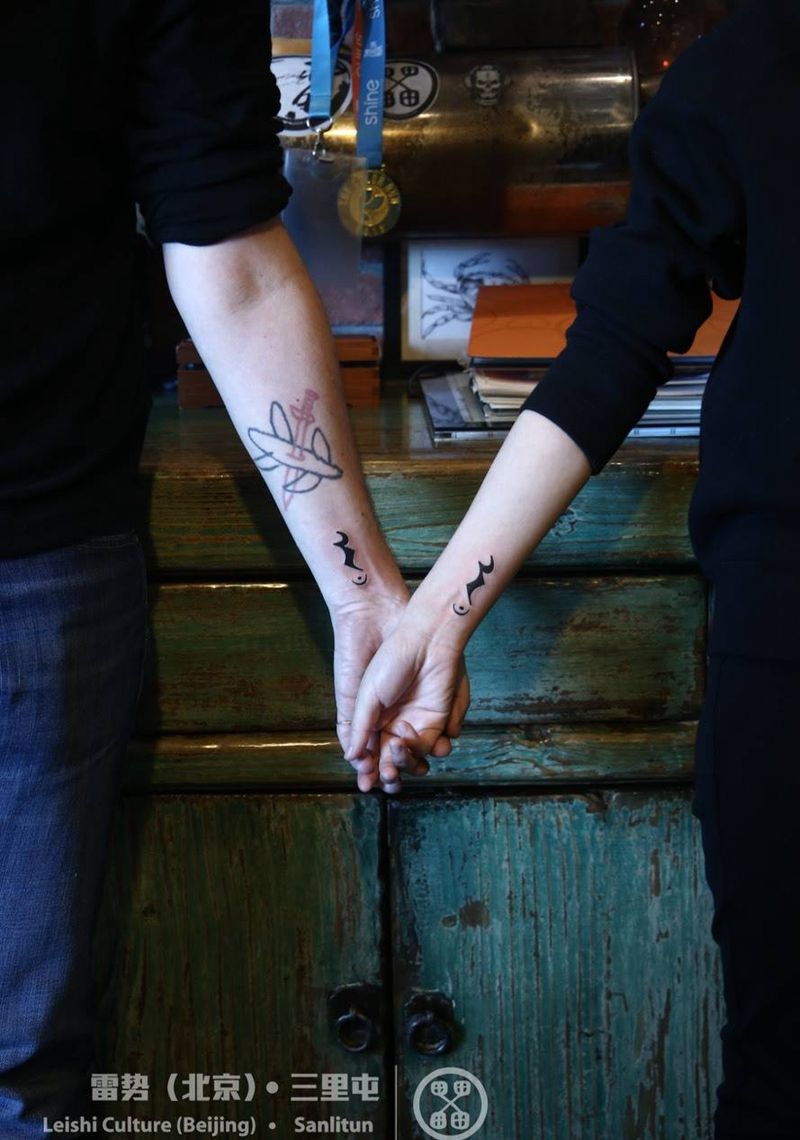情侣tattoo纹身图片
