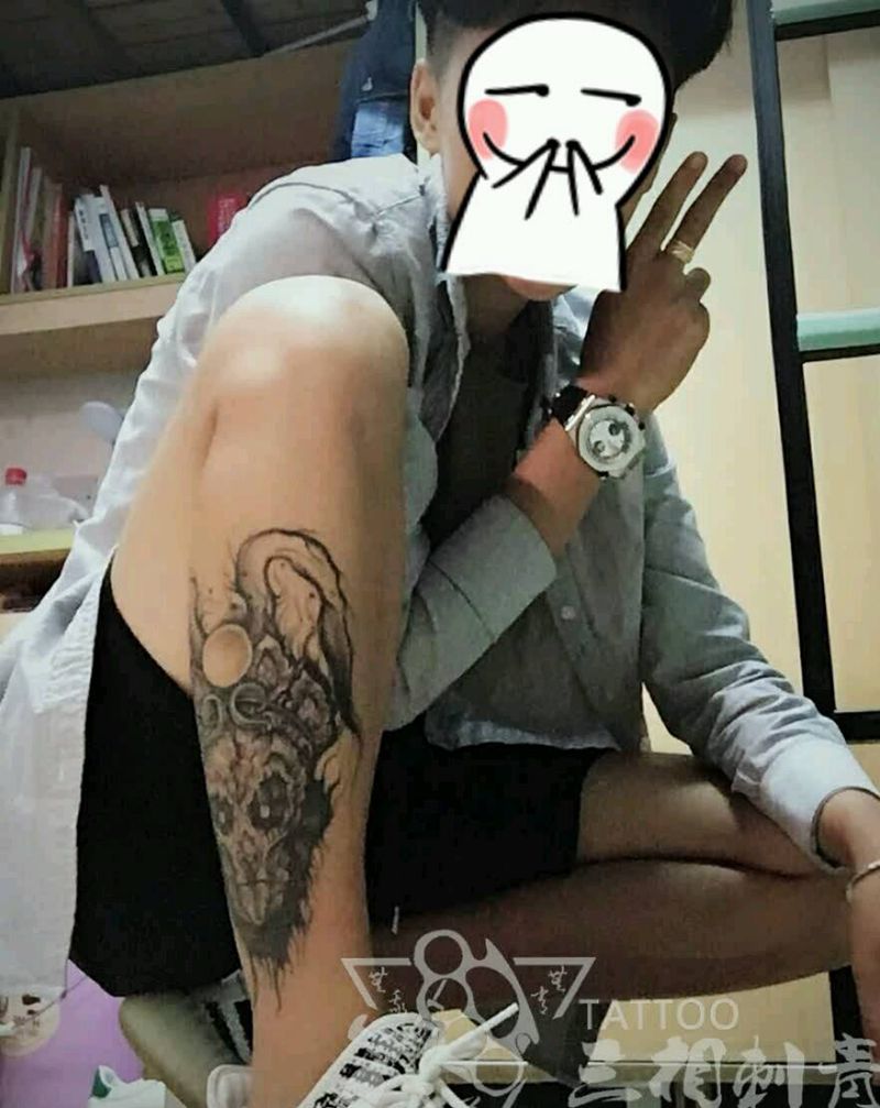 反馈买家秀｜盖世英雄纹身图片