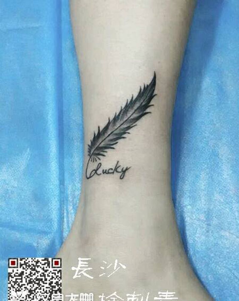 羽毛纹身纹身图片