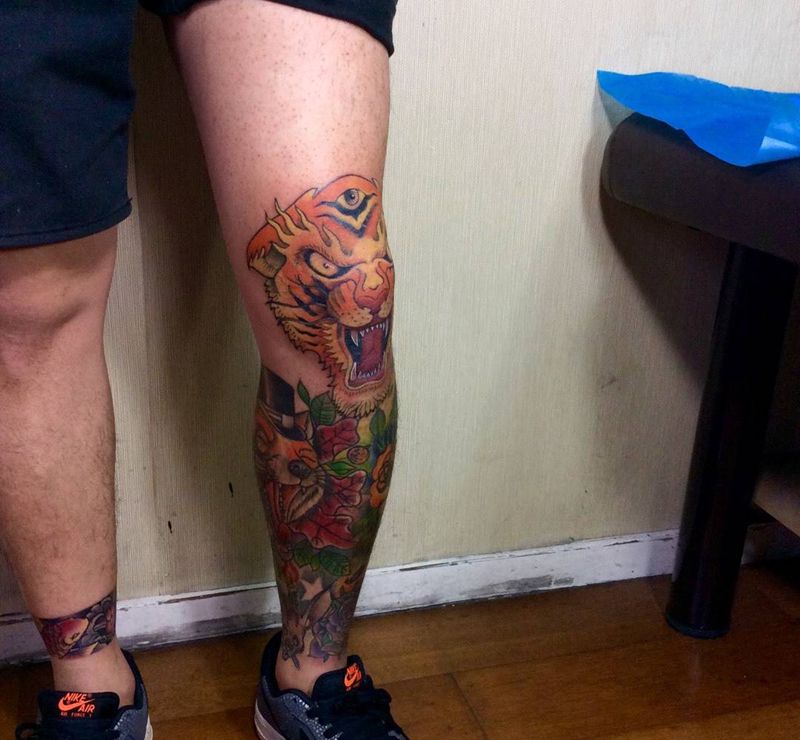 在作死的道路上勇往直前！！！纹身图片