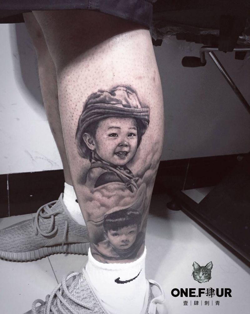 儿童套餐2纹身图片