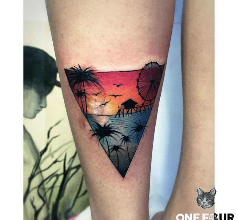 西海岸纹身图片