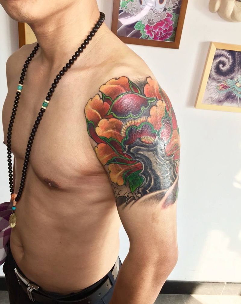 覆盖之路真不容易纹身图片