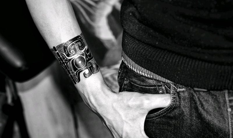 饕餮纹纹身图片