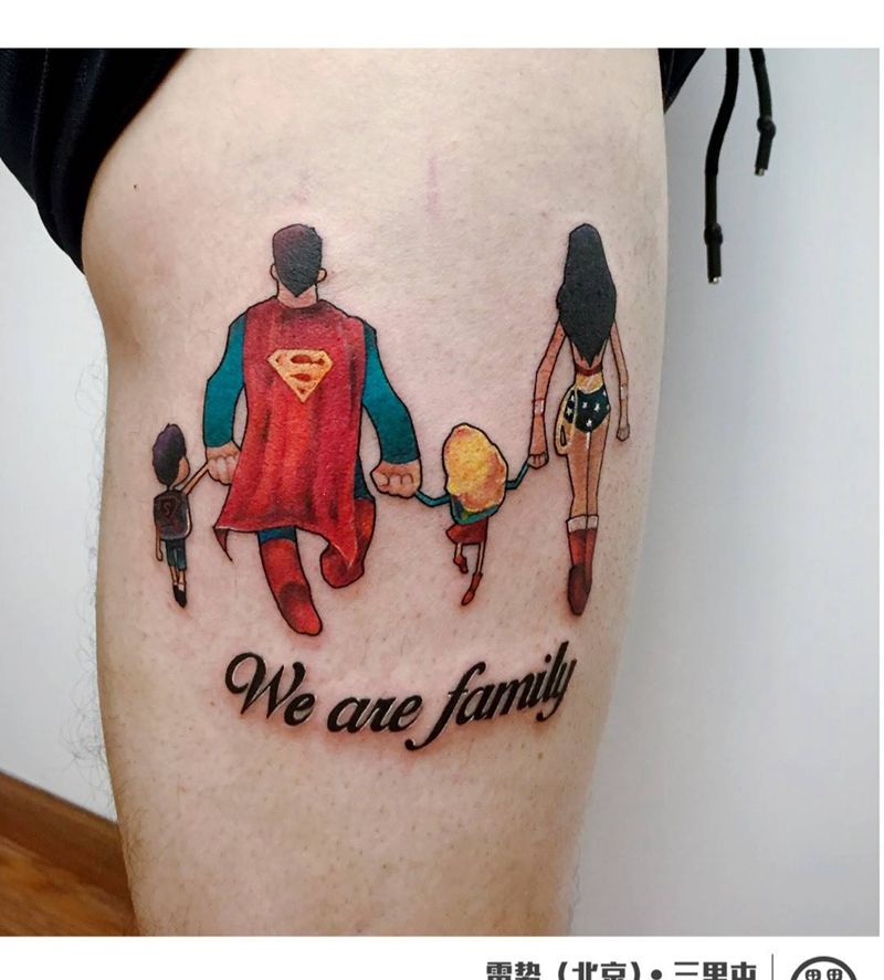 family纹身图片