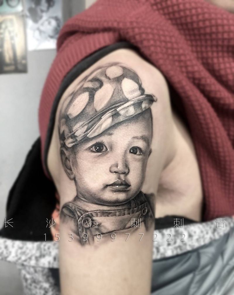 肖像纹身图片