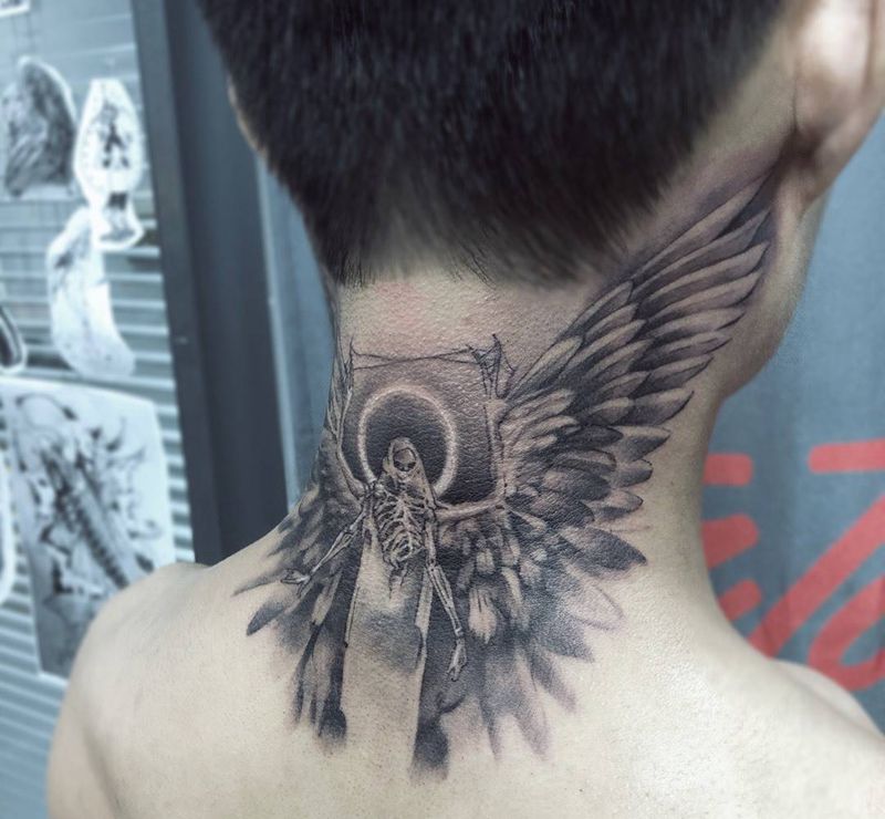 death angel纹身图片