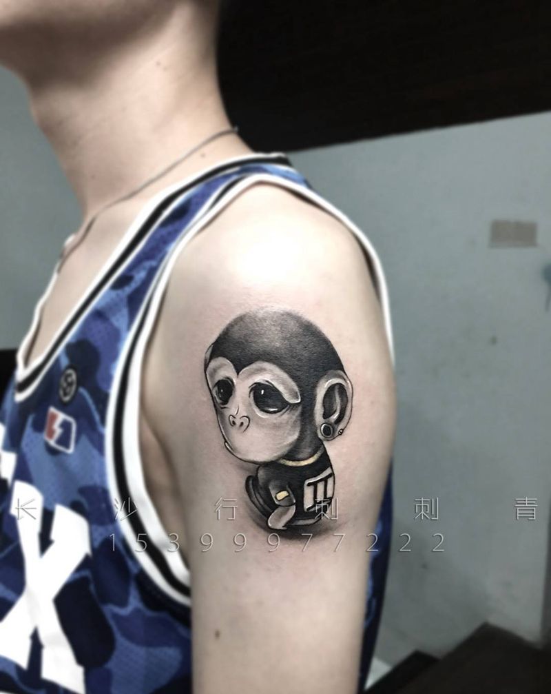 齐天大圣纹身图片