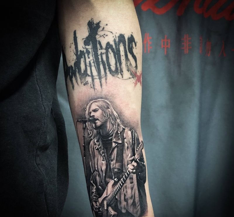 柯本纹身图片_欧美写实纹身图案