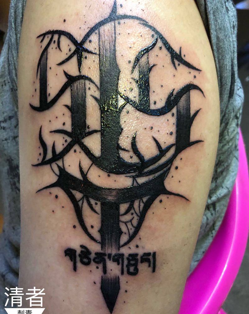 一波小图纹身图片_手臂纹身图案