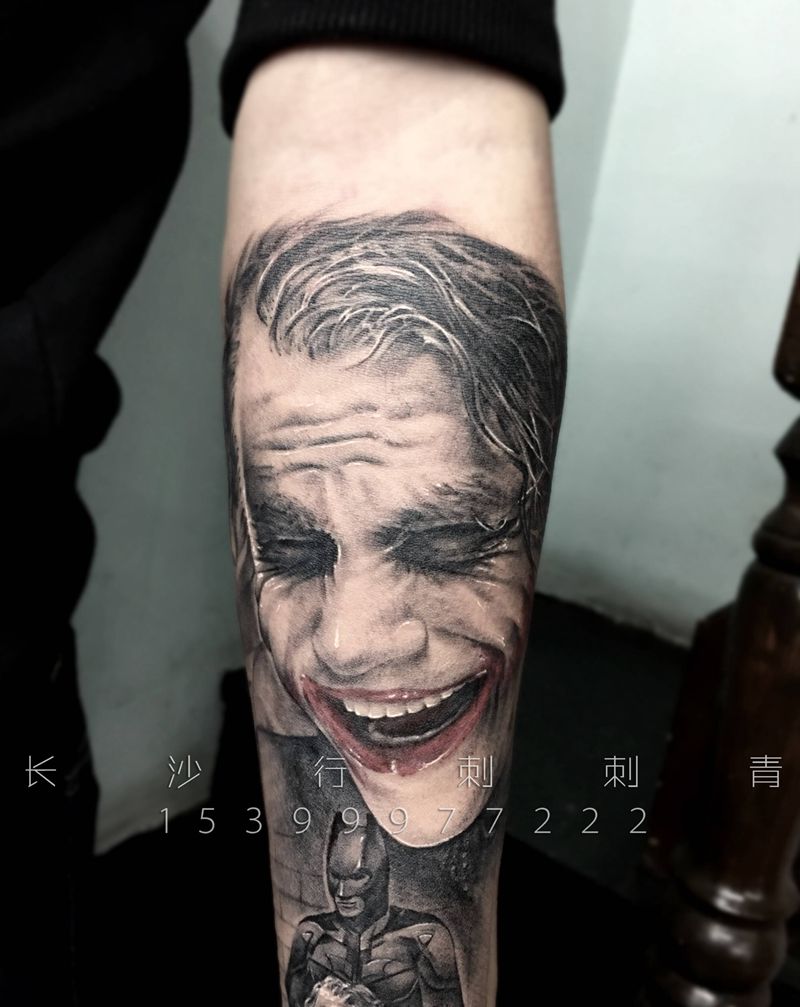 小丑纹身图片