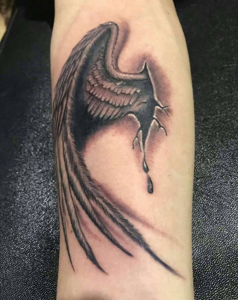 序列入号纹身图片