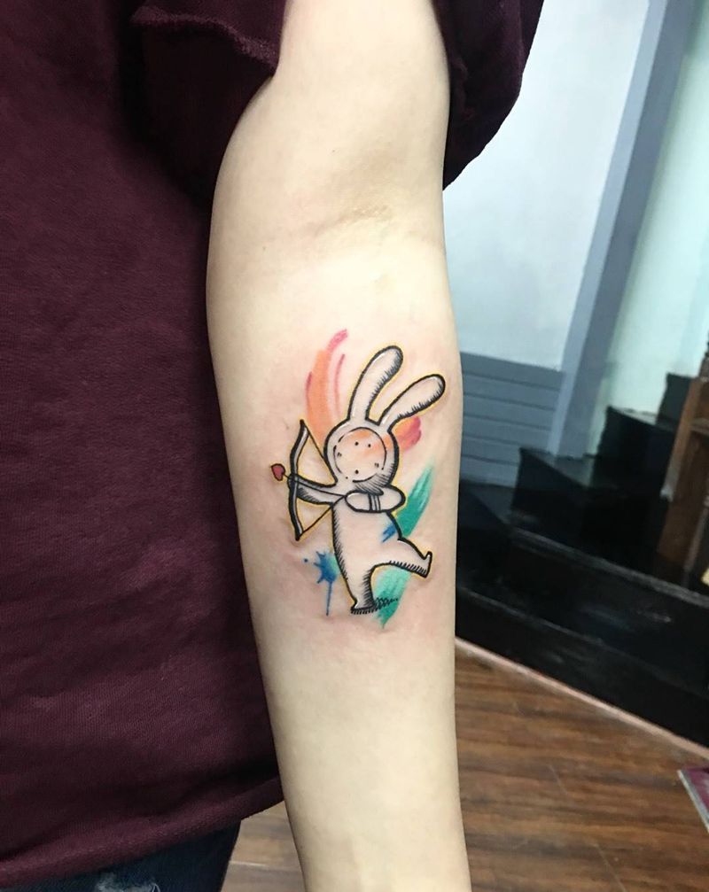 小兔几纹身图片