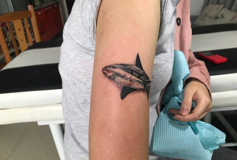 疤痕遮盖纹身图片