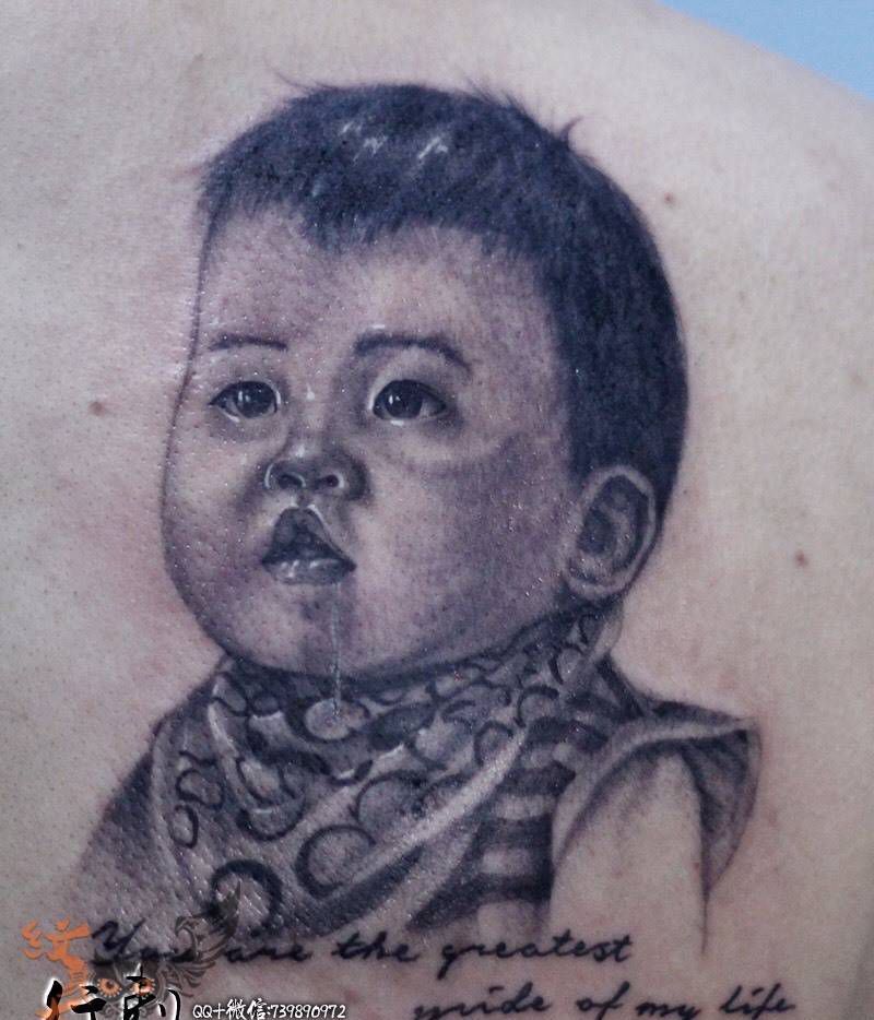 肖像纹身图片_肖像纹身图案