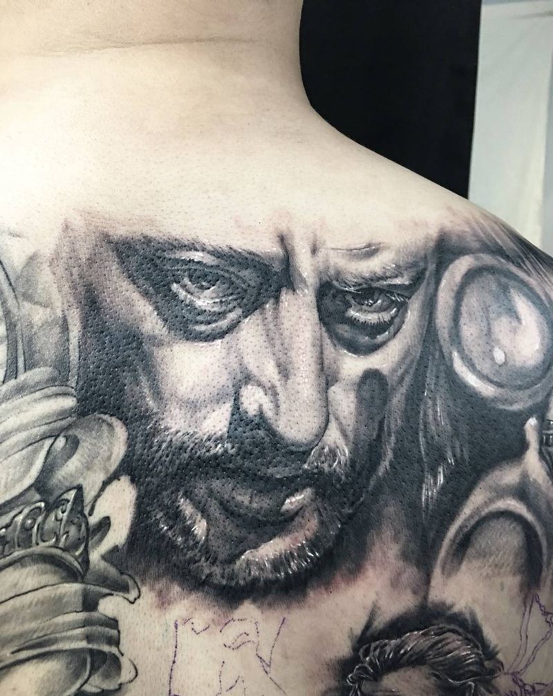 这个杀手不太冷纹身图片