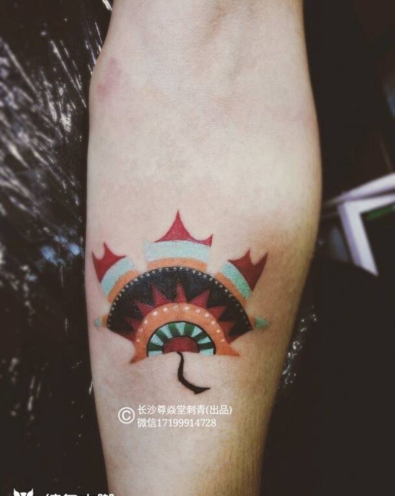 小图纹身图片_手臂欧美植物成品纹身图案