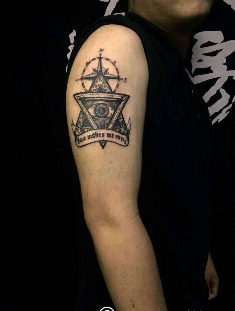 暗黑纹身图片_手臂纹身图案