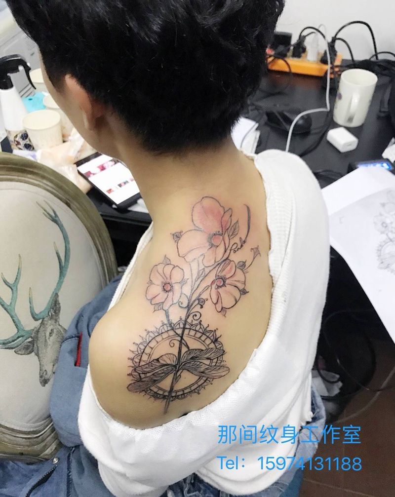 胎记遮盖纹身图片