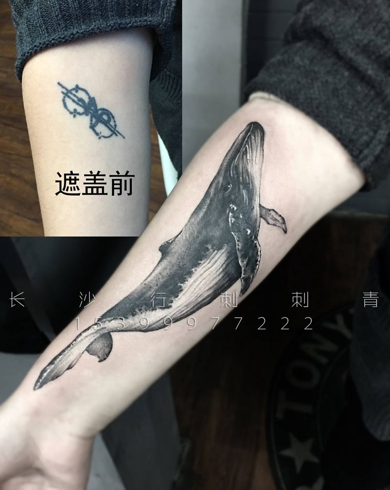 鲸纹身图片