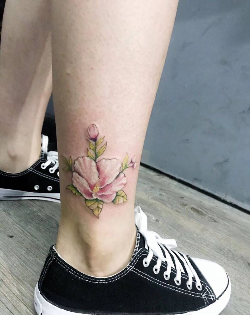 小花花纹身图片