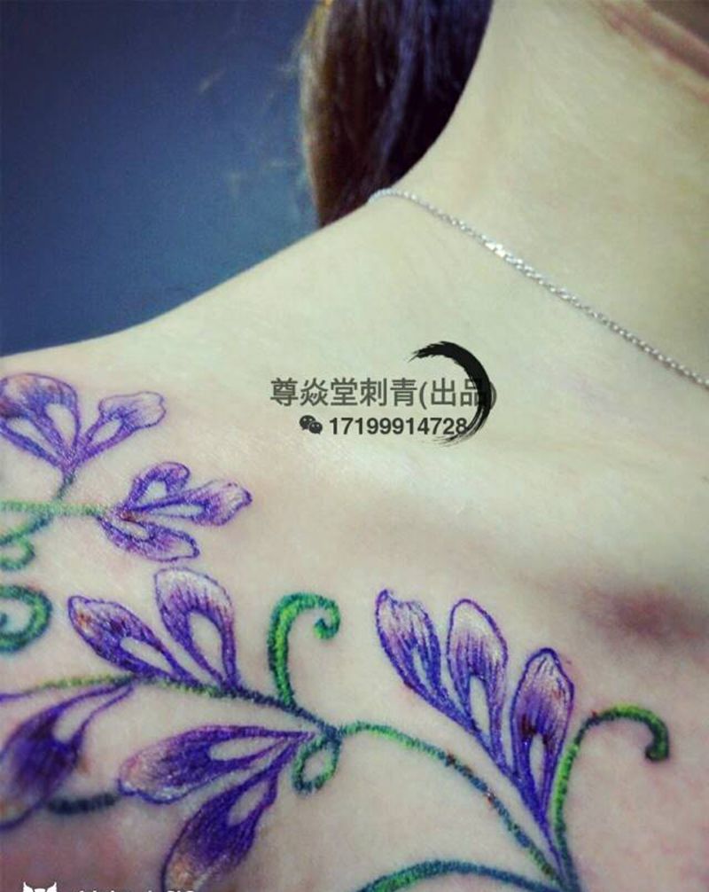 小清新纹身图片