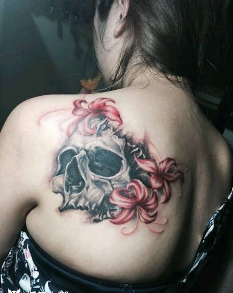 原创骷髅纹身图片