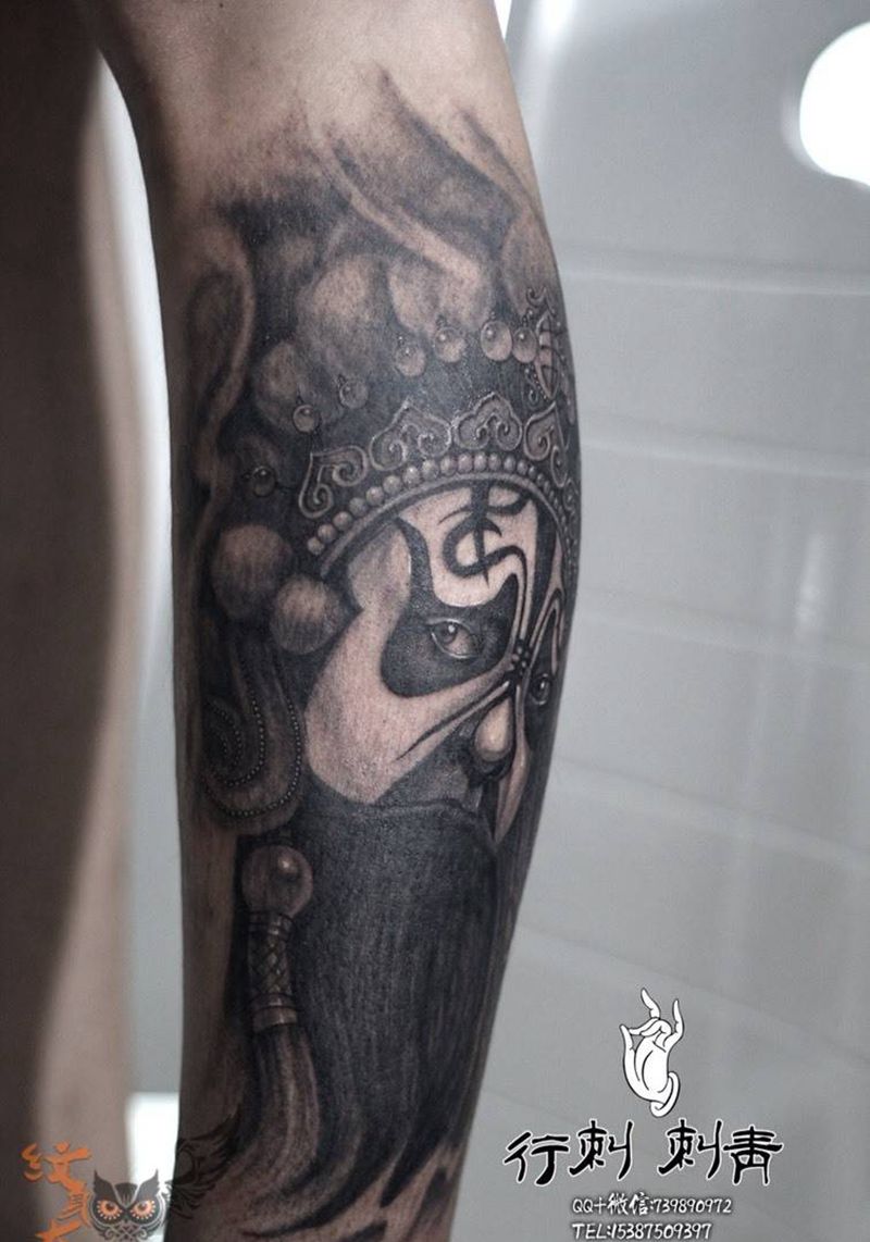 楚霸王 3纹身图片