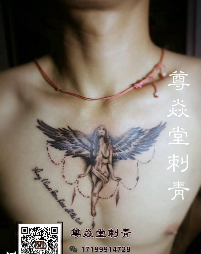 天使(特价图)纹身图片