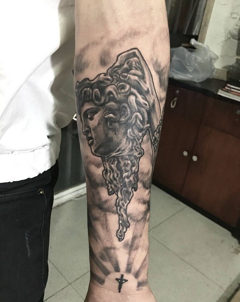 美杜莎纹身图片