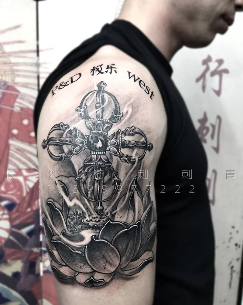 法器纹身图片