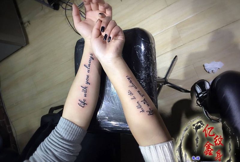 情侣纹身纹身图片