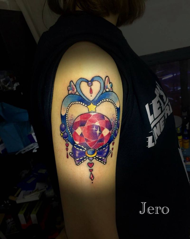 妹纸很给力纹身图片