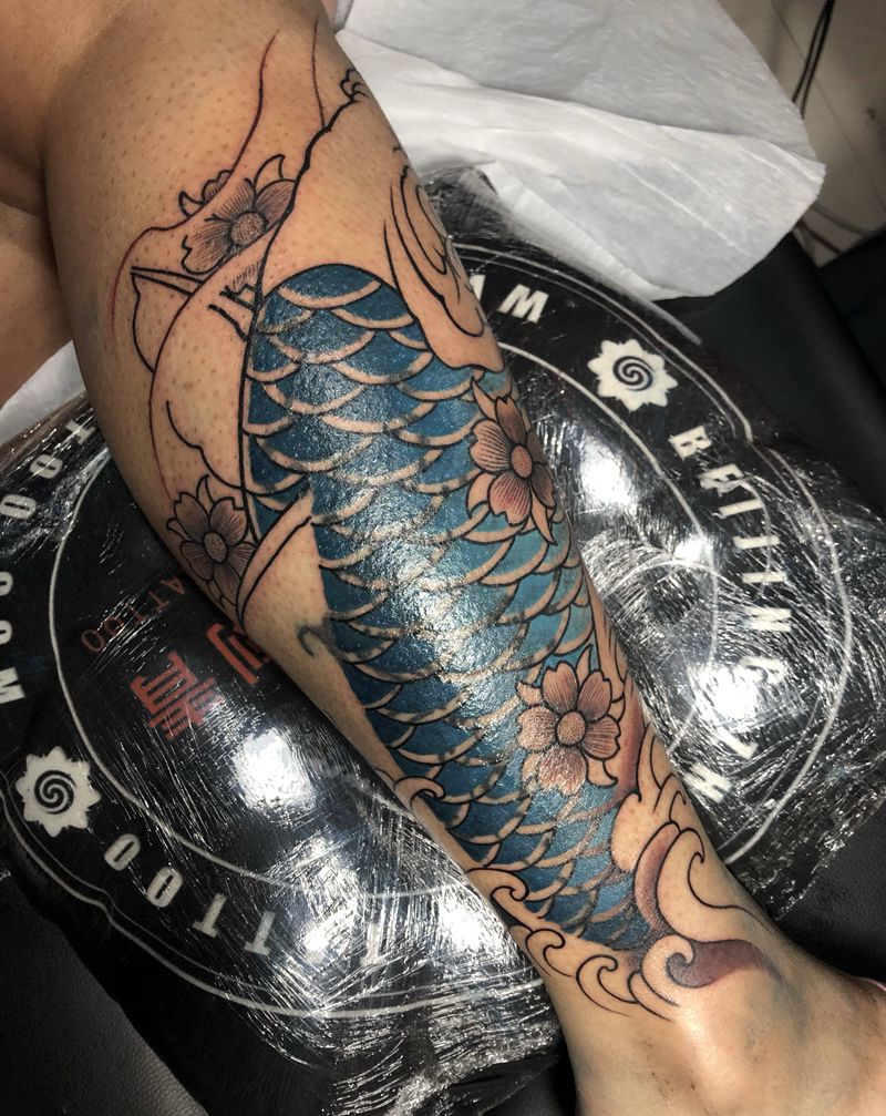 遮盖，进修实操纹身图片_新传统纹身图案