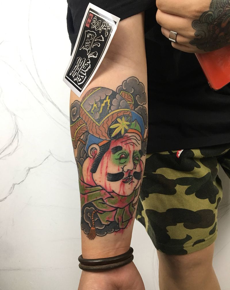 mmm纹身图片_手部老传统纹身图案