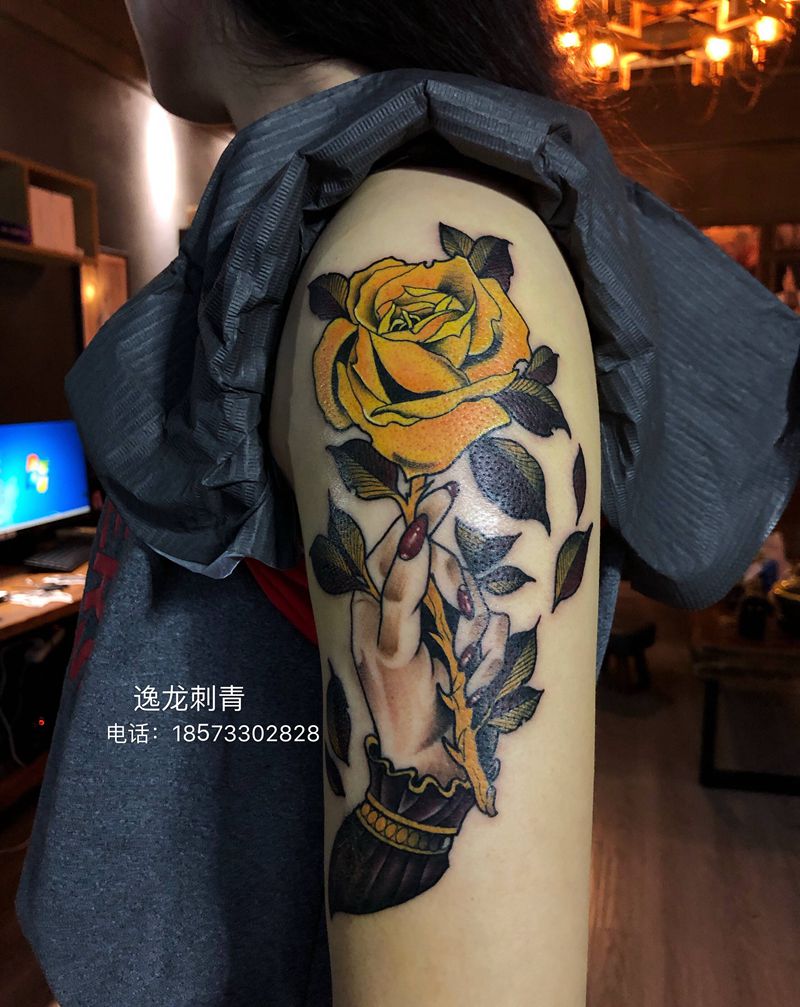 new  school纹身图片_手臂New School纹身图案