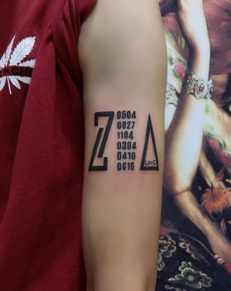 特别的意义纹身图片_手臂纹身图案