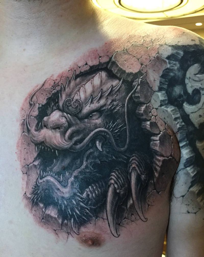 《破壁》纹身图片