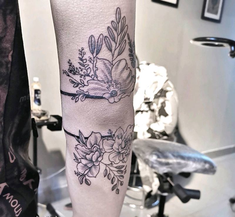 花环纹身图片