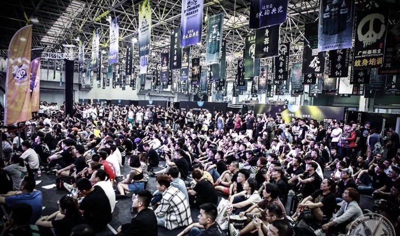 展会花絮纹身图片