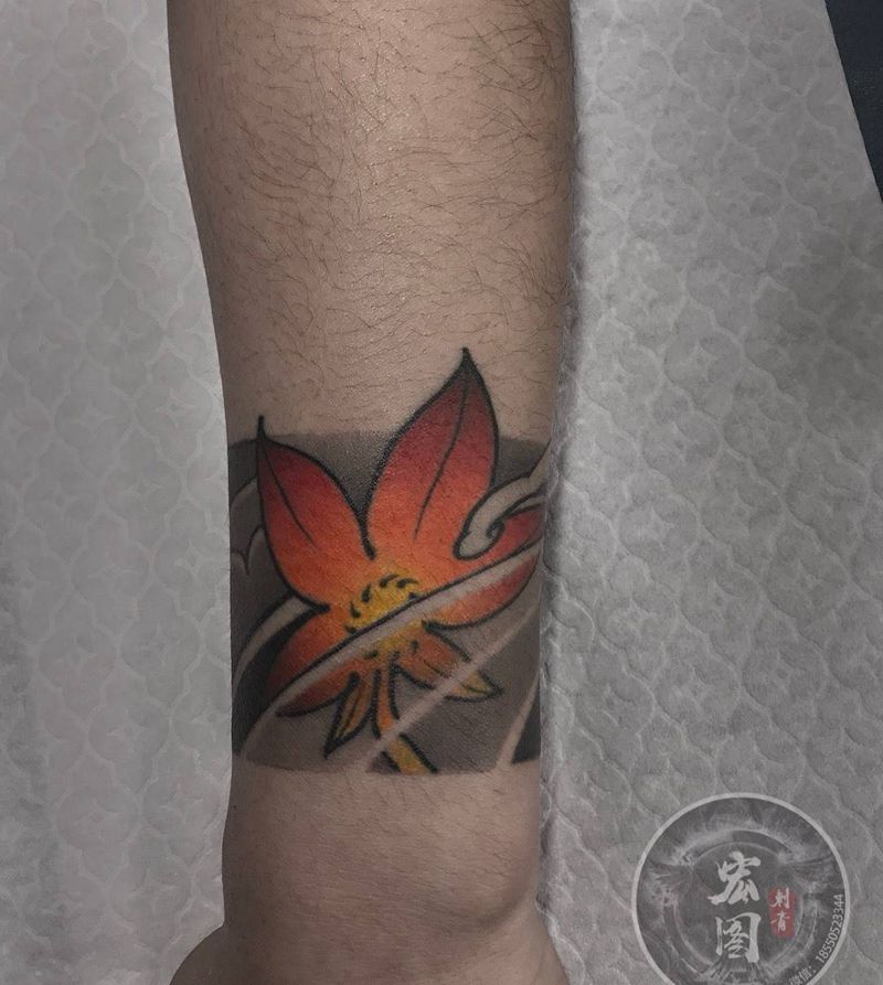 恢复作品纹身图片_手臂手部老传统纹身图案