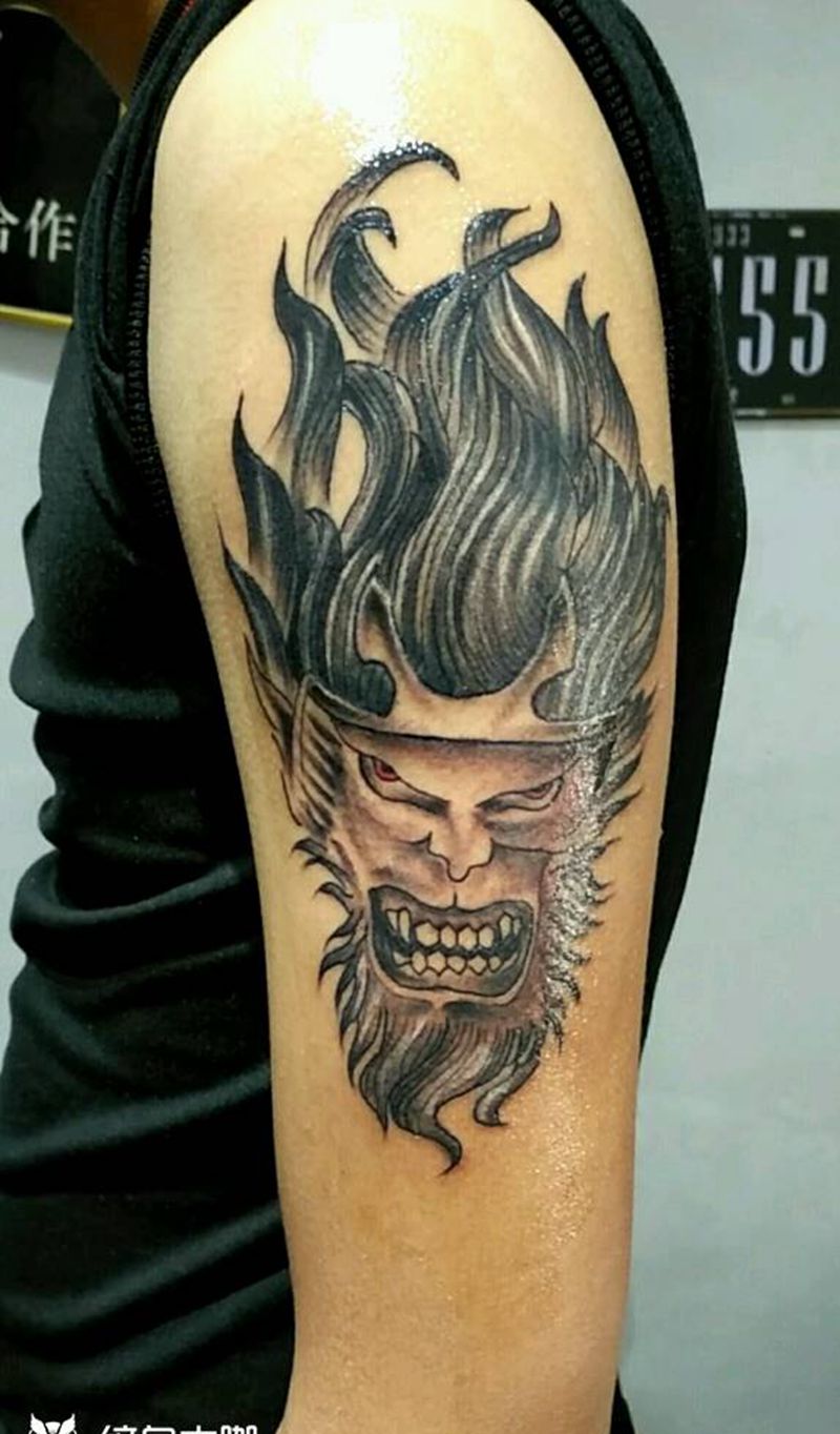 齐天大圣纹身图片