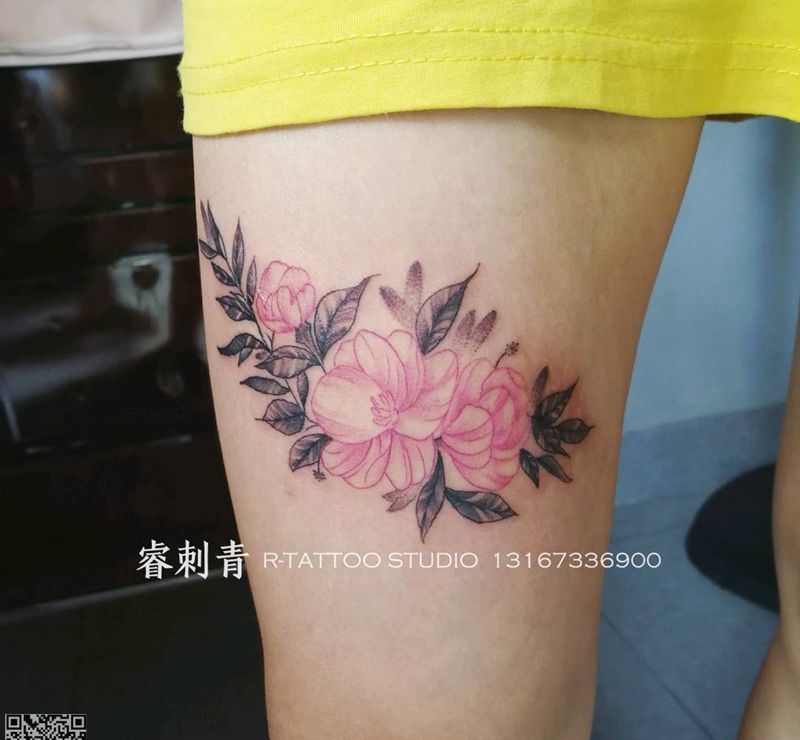 遮盖疤痕纹身图片