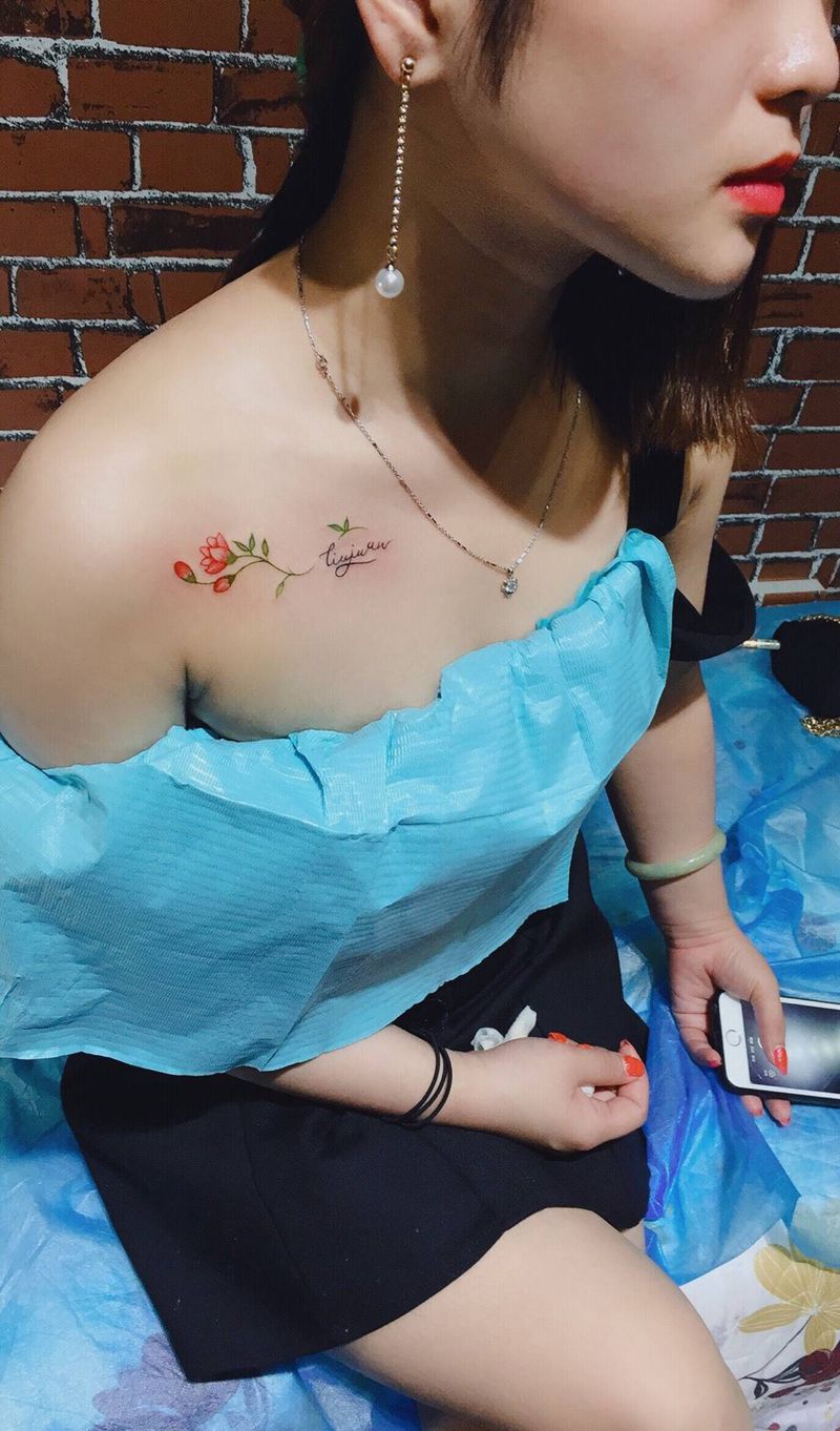 小清新纹身图片