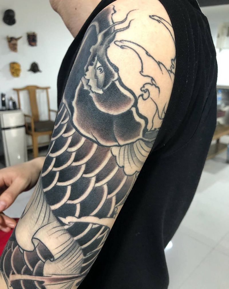 今日雾面表现纹身图片