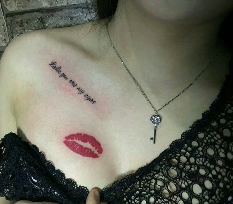 小英文纹身图片